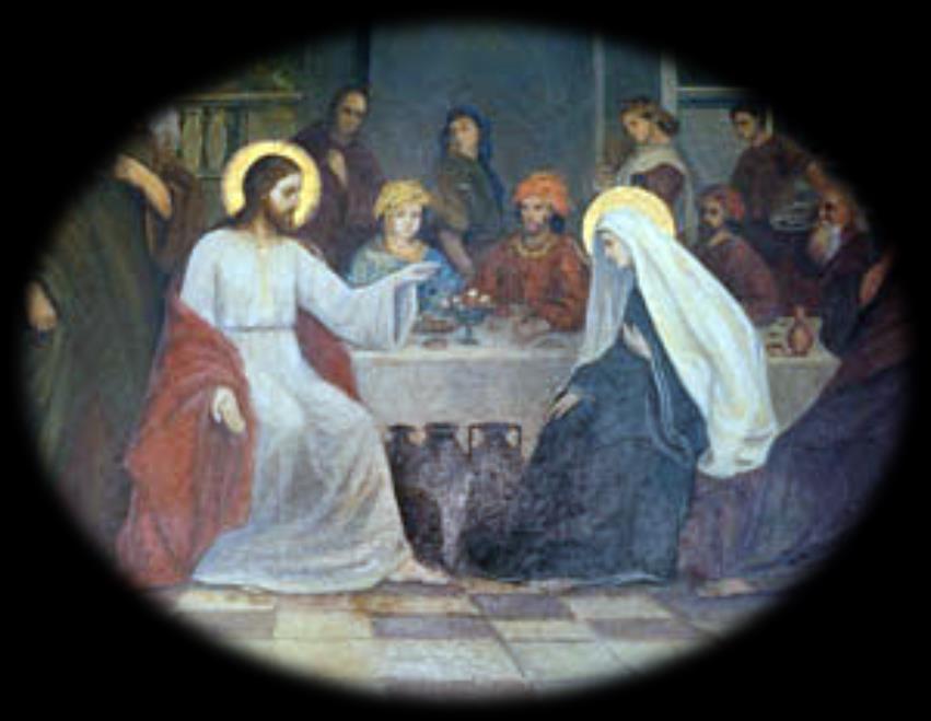 Fue invitado también a la boda Jesús con sus discípulos y María.