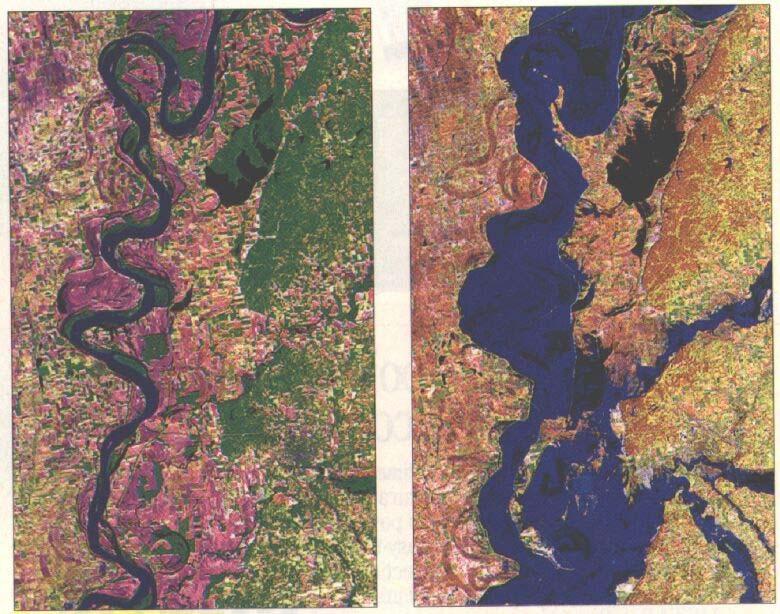 Aplicación hidrología Cartografía de inundaciones Determinación de la humedad del suelo,