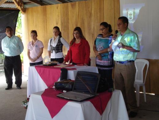 Seguimiento de la OTSSPA, a la ejecución del Proyecto Prevención de la Violencia armada y las armas en Santa María de Pantasma, Jinotega, 26 de septiembre de 2013.