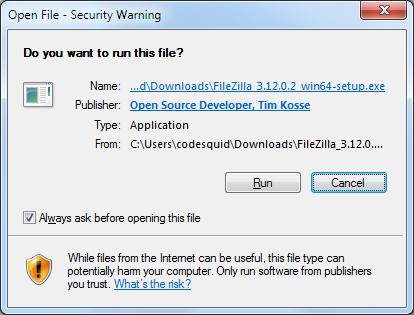 MÓDULO 1: Descarga e instalación del FileZilla Luego de haber realizado el paso número 8 el computador el pedirá el permiso para que el FileZilla empiece el proceso