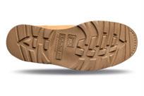 WORKBOOTS Calzado de seguridad Traditional Wheat Nuevo diseño perfeccionado para un zapato más ligero. Parte superior de piel de 1a calidad, resistente al agua. Forro interior anti-humedad.