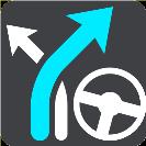 Reordenar paradas Seleccione este botón para ver las listas de paradas de su ruta actual. A continuación puede cambiar el orden de las paradas en su ruta.