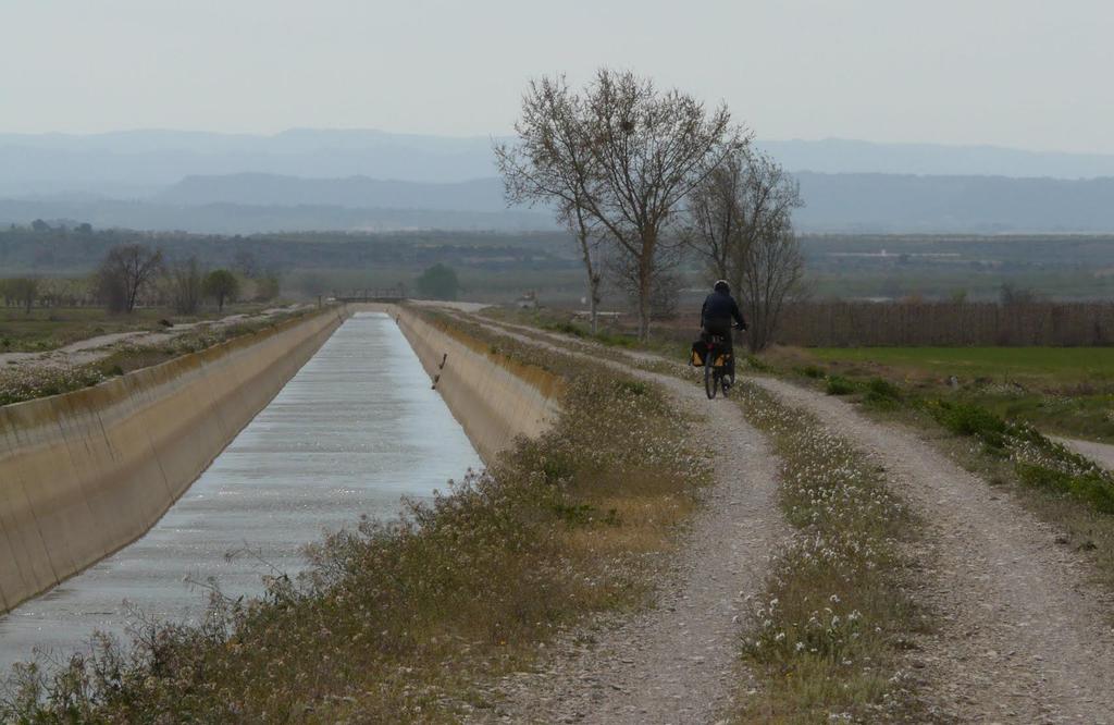 Canal de Urgell, en Preixana, Lérida.