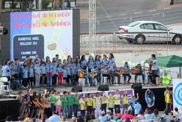 Festival de la Canción Scout de Andalucía Durante el fin de semana del 23 y 24 de Abril de 2016 se celebró el Festival de la Canción Scout de Andalucía en Albox (Almería).