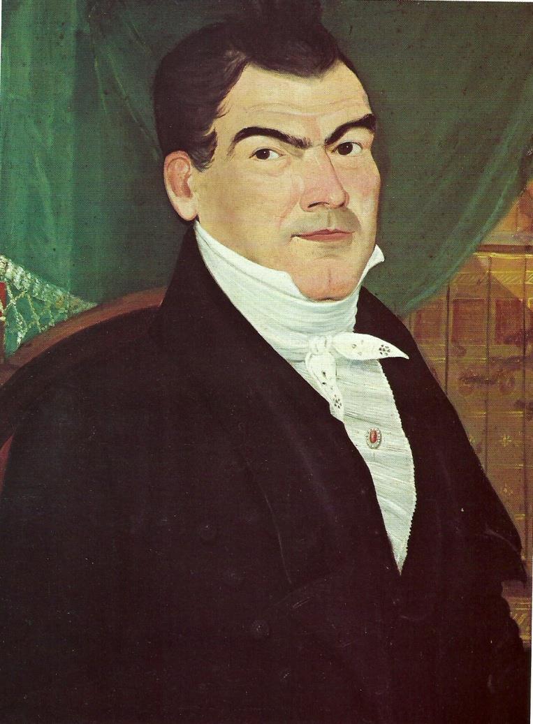 Lámina 27 Juan Lovera, Retrato de Francisco Antonio Paúl, 1829 Óleo sobre