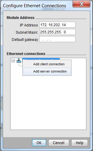 Haga clic en "Herramientas; Conexiones Ethernet.