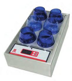 termostatización, combustión y calcinación Baño termostático LBX instruments modelo WB01 Casis metálico con exterior pintado en epoxi con tratamiento antioxidante y cuba de acero inoxidable.