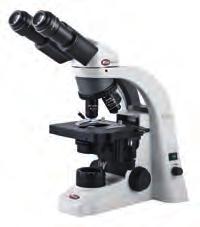 microscopios y estereomicroscopios *Microscopio petrográfico MOTIC modelo PM-1805 Cabezal monocular o binocular inclinado 45º y rotatorio 360º. Oculares gran campo WF10X/18mm con retículo en cruz.
