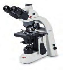 microscopios y estereomicroscopios mejorado *Microscopio biológico superior MOTIC modelos BA-310 LD y BA-310 LD Digital Cabezal binocular o trinocular (según modelo) Siedentopf inclinado 30º y