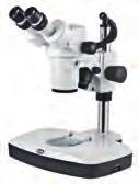 *stereomicroscopio MOTIC serie SMZ-168 Sistema óptico zoom Greenoug. Cabezal binocular / trinocular (según modelo) inclinado 35º y giratorio 360º. Oculares gran campo WF10X/23 mm.