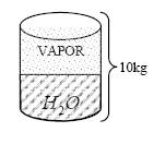 b) El volumen del tanque 3.4) Un recipiente de 80lt, contiene 4kg de refrigerante 134a a una presión de 160kPa.