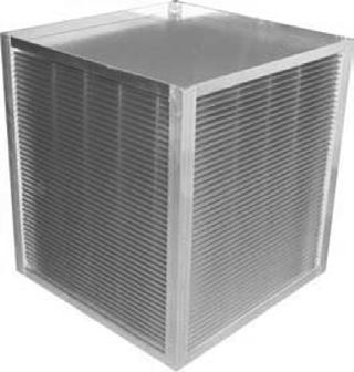 Recuperadores de calor rotativos para aire-aire Matrices
