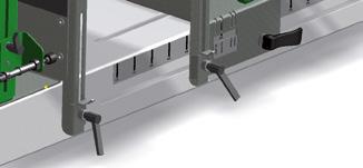 el ZMV-TP4 es posible trabajar cajones con ancho exterior del módulo de hasta 1200 mm Manejo sencillo sin