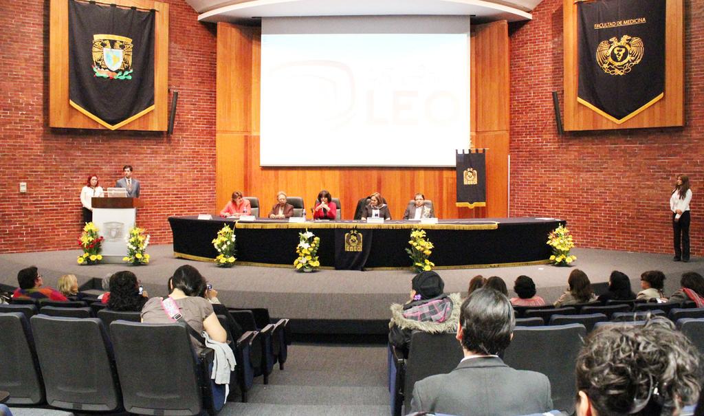 También estuvieron presentes tanto el Colegio Mexicano de Licenciados en Enfermería (COMLE), así como la Asociación de Egresados de la