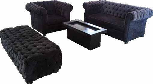 10 Sala Chesterfield Suede