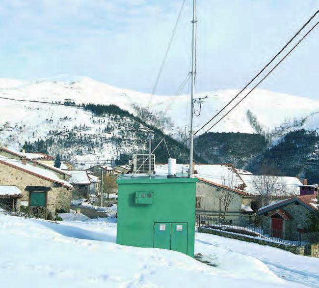 Calidad del Aire en Cantabria 2001-2005 17 Estación de medida de la contaminación ubicada en Los Tojos.