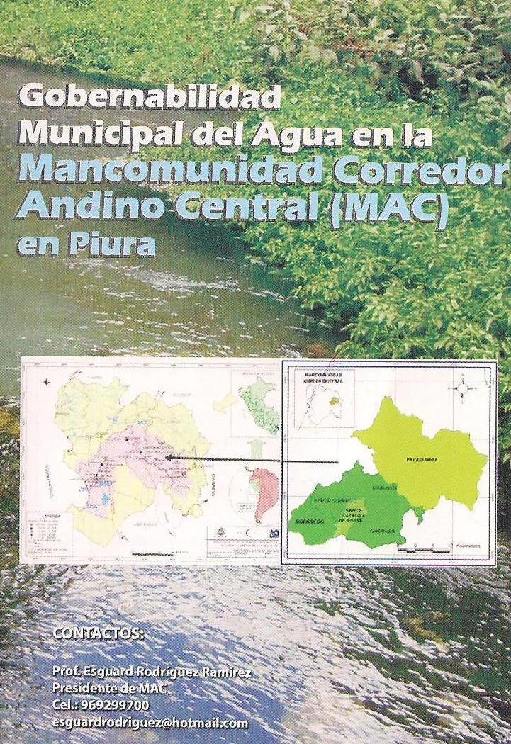 RESULTADOS ESPERADOS DE LA GOBERNABILIDAD MUNICIPAL DEL AGUA EN LA MANCOMUNIDAD DEL CORREDOR ANDINO CENTRAL 1.