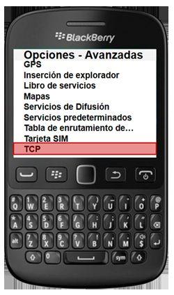 Configuración BlackBerry Para poder utilizar Internet en terminales BlackBerry tenemos que configurar previamente la conexión de datos Pepephone.