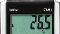 .. +70 C) ±0,4 C (rango restante) 0,1 C Sensor humedad Testo, capacitivo 0... 100 %HR* según sonda 0,1 %HR testo 176-H2 * No para atmósferas con condensación.