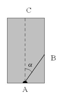 a) Los valores de los ángulos de incidencia y de refracción. b) Entre qué valores tiene que estar comprendido el ángulo de incidencia para que se produzca rayo refractado. 2014-Septiembre B.