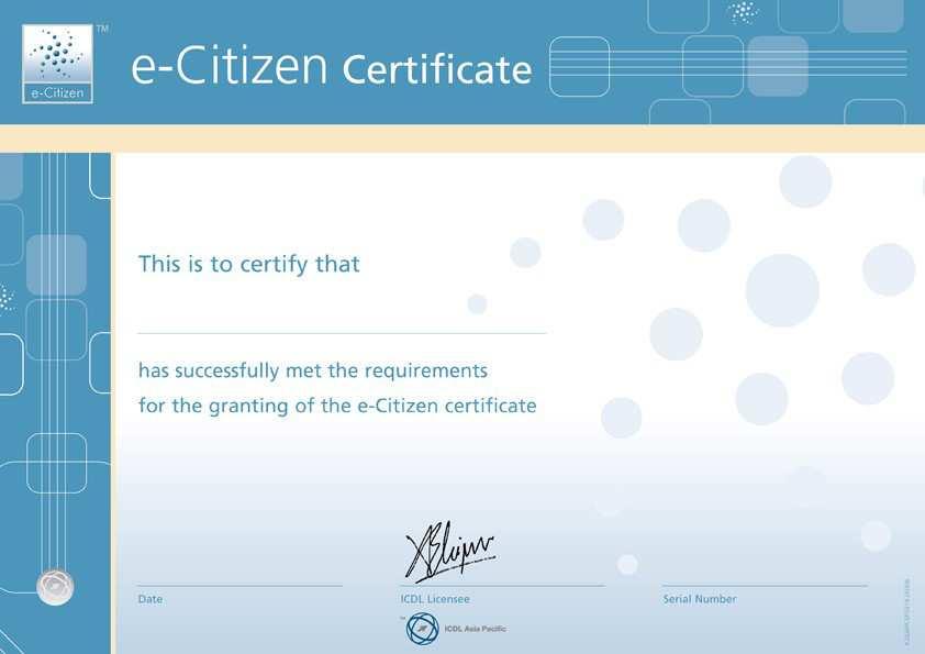 ACREDITACIÓN e-citizen Es la certificación de competencias de usuario de aplicaciones informáticas de la FUNDACIÓN EUROPEAN COMPUTER DRIVING LICENCE (ECDL).