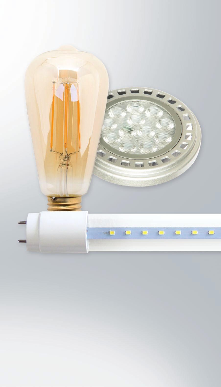 CATÁLOGO 2018 V 1.0 Con nuestras lámparas retrofit de tecnología LED podrás ahorrar hasta un 90% en tu consumo. Se encuentran disponibles en un amplia gama de bases, potencias y formatos.