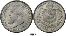 Canadá BRASIL F 5163 1889. Pedro II. 2000 reis. (Kr. 485). EBC+. Est. 40......................... 25, F 5164 1912.