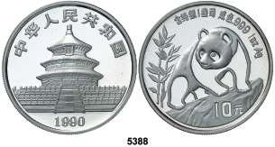 (1890-1908). Kuang-hsü (1875-1908). 10 cents. (Kr. 200). EBC+. Est. 20..... 12, F 5386 Año 3 (1914).