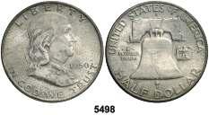 2). Daniel Boone. Escasa así. S/C-. Est. 240........ 200, 5492 1946. Filadelfia. 1/2 dólar. (Kr. 198). Booker T. Washington. S/C-. Est. 30............ 20, 5493 1948. D (Denver). 1/2 dólar. (Kr. 199).