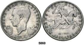 Luxemburgo LUXEMBURGO 5858 1860. Guillermo III. A (París). 10 céntimos. (Kr. 23.2). EBC-. Est. 25............... 18, 5859 1865.