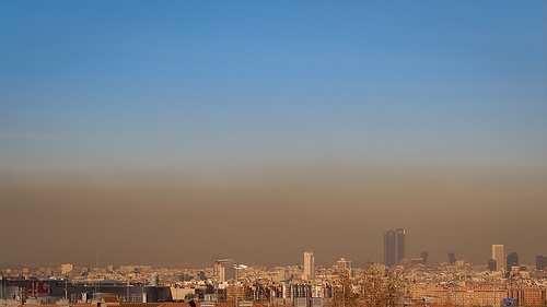Imágenes Contaminación del aire de Madrid. Imágen 1.