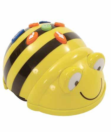 Iniciación a la Tecnología y a la Robótica Los niños de Infantil trabajan con Beebot, una abeja con sonido y ojos parpadeantes que confirman las instrucciones que recibe.