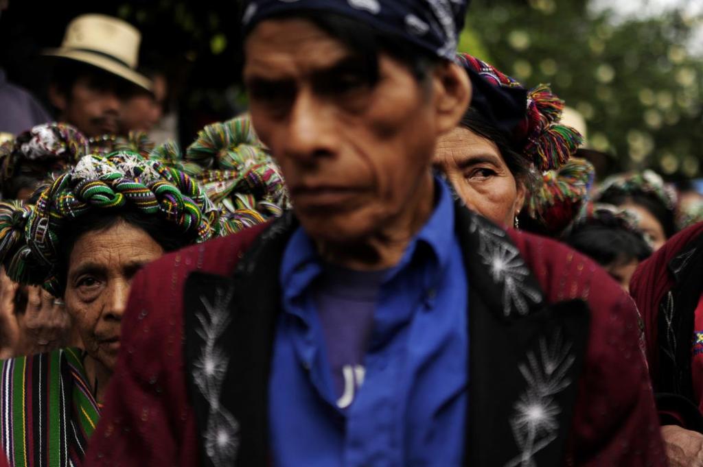 Foto El pueblo Ixil realiza y un acto en conmemoración de las víctimas del genocidio en la Plaza de