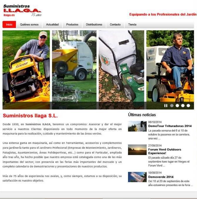 www.ilaga.es Y todos los videos de nuestras máquinas en www.youtube.