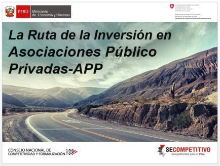 Asociaciones Público Privadas - APP Documentos Guía Metodológica Presentación Resumen Ejecutivo
