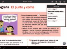 Educación Primaria LibromediaSantillana LIBROMEDIA (de 1.º a 6.º de Primaria) H erramientas: El Libromedia es el libro de texto digital de Santillana adaptado a diferentes dispositivos.