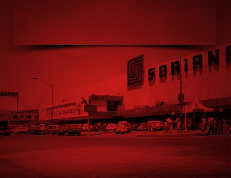 Una Historia de Crecimiento 49 años sirviendo a las familias mexicanas Primer tienda de Soriana abre en Torreón, Coahuila Fusión de Organización Soriana y Sorimex Introducción del programa de lealtad