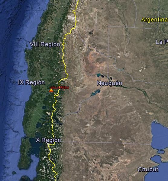 El volcanismo andino es consecuencia de la subducción de la Placa de Nazca bajo la Sudamérica.