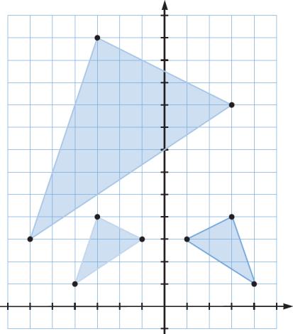 Por tanto, las dimensiones del rectángulo semejante son: 4k 4 6 24 cm y 7k 7 6 42 cm.