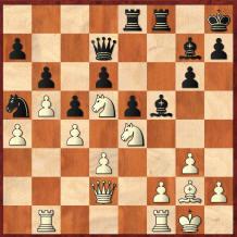 7.Tb1 [Otro plan sería 7.bxc5 dxc5 8.Axc6+ bxc6 9.Tb1 para luego atacar el peón c5 con d3-ae3 y Ce4.] 7...Cge7 8.e3 0-0 9.d3 Tb8 10.Cge2 Ae6 11.