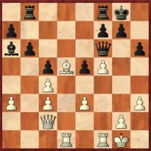 que sigue es forzado, aunque debió ser previsto por las negras al cambiar los alfiles] 59.Re5 d4 60.cxd4 c3 61.d5+ Rd7 62.a6 c2 63.a7 c1d 64.