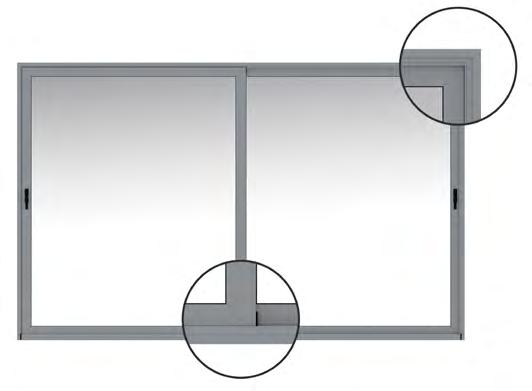 laterales con limitador de apertura y aldaba central o cierre multipunto
