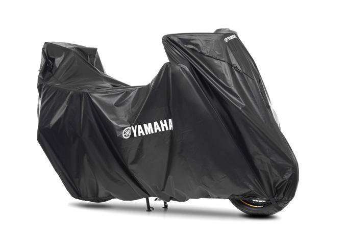 Yamaha Funda Interior tamaño mediana Funda para mantener su motocicleta o scooter en condiciones de primera clase cuando se almacena Mantiene su unidad libre de polvo Tamaño adaptable para