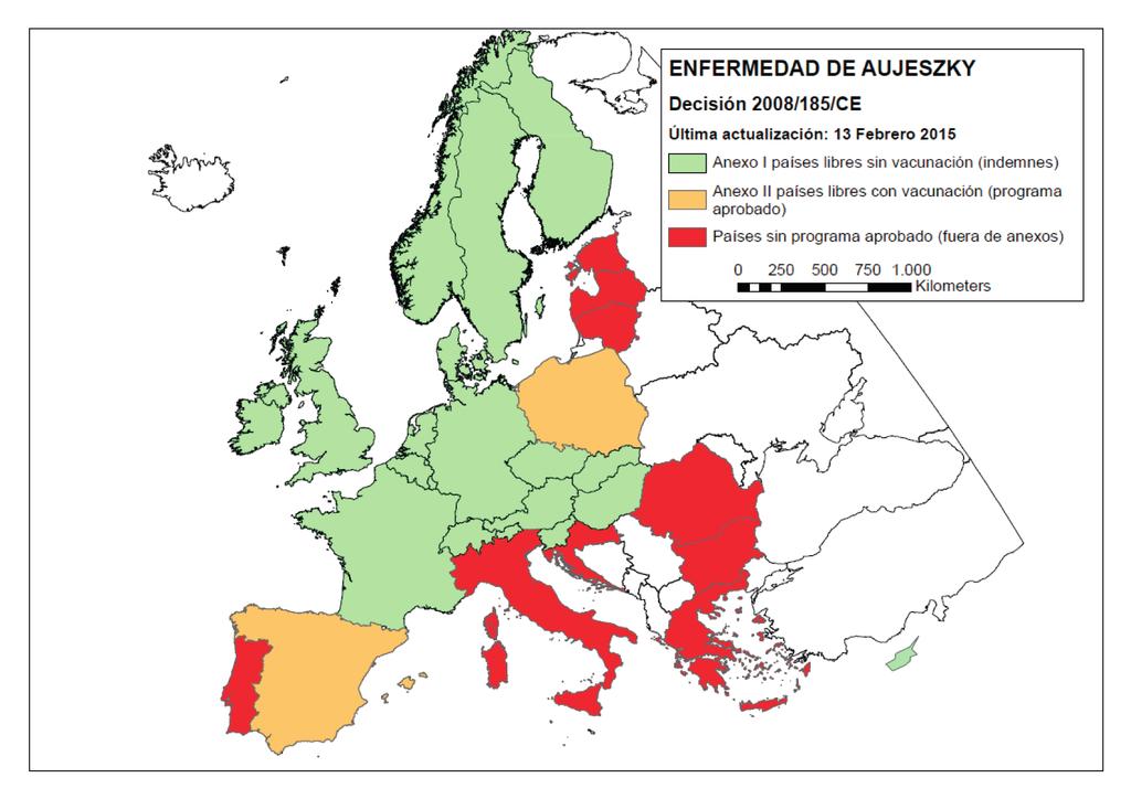 La situación Portugal, país en el que se mantiene la presencia de la enfermedad en el cerdo doméstico y con el que tenemos una estrecha relación comercial.