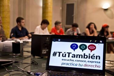 comunicativas, proyectos educativos y personas interesadas y preocupadas por el estado del derecho a la comunicación en Andalucía.