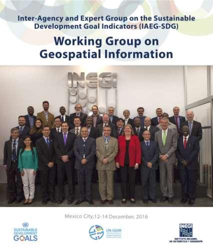 Grupo de Trabajo del IAEG-SDG sobre Información Geoespacial Composición del GIWG: Alemania, Bahrain, Brasil, Botswana, Cabo Verde, Colombia, Dinamarca, Egipto, Francia, Jamaica,