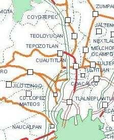 Programa Integral de Reordenamiento del Periférico Norte Municipios: Naucalpan, Tlalnepantla, Cuautitlán Izcalli Longitud: 24 kms.