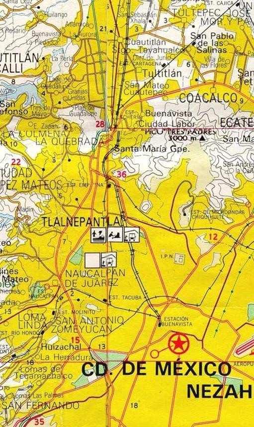 Tren Suburbano Cuautitlán - Buenavista Ubicación de la obra: N Datos técnicos 1 Long. 27 km.