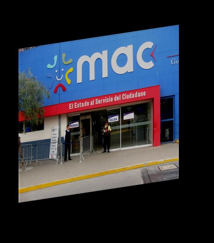 mejora en nuestros procesos. El Centro de Mejor Atención al Ciudadano (MAC) inició operaciones el 29 de noviembre 2010 en el segundo nivel del Centro Comercial Plaza Lima Norte.