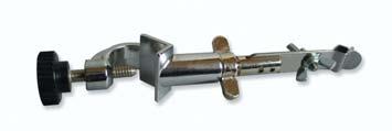 138 INSTRUMENTAL DE LABORATORIO LABWARE Pinzas Mohr Mohr clamps 1 Para presionar tubos de látex y regular el flujo de líquido o gas. 2 En metal niquelado.